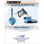 manual edic parts manual for this machine