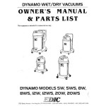 manual parts manual for this machine