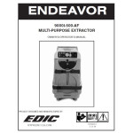 manual edic parts manual for this machine