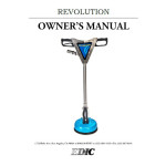 manual edic parts manual for this machine