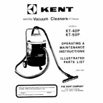 manual kent euroclean parts manual for this machin