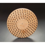flat butcher wire brush 13" with 4110mbs clutch plate