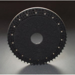 power-pad with mal-grit 17" with g-400x clutch plate