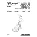 manual minuteman parts manual for this machine