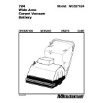 manual minuteman parts manual for this machine