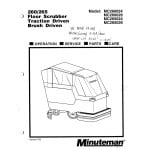 manual minuteman parts manual for this machine