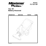 manual minuteman parts manual for this machine
