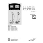 manual parts manual for this machine