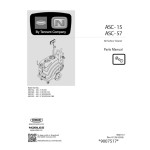 manual parts manual for this machine