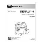 manual parts manual for this machine