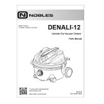 manual parts manual for this machine