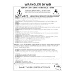 manual parts manual for this machine