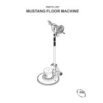 manual parts manual for this machine