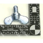 bolt - wing 1/2-13 .75 zinc plated