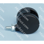 caster,50mmdia,2.25"mounting h