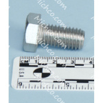 screw, hex, .50-13 x 1.00, ss