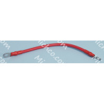 cable, 06ga 12.0l red .31ring /.38r