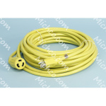 cord, extension, sjtw, 12 gauge, 20amp, 50' l, 3 wire