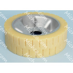 wheel, 250x79, solid urethane yello