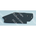 plate, brush housing, lh