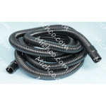 1-1/2" vac hose assy 25 ft.