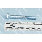 scr-hh 1/4-20 x 2.00 zp gr 5