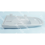 cover plast. grey f tank 40l