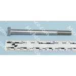 screw, hex, m8 x 1.25 x 100, ss