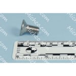 screw, flat hd phil, m8 x 16, ss