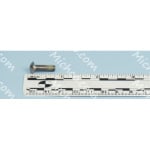 screw - button socket stainless steel lock 10-32x.6