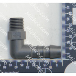 barb hose 90 d.10 1/4 plastic