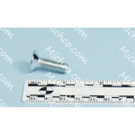 screw, flat hd phil, m8 x 25, zinc