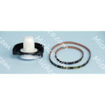 bearing black w/belts/drv pulley
