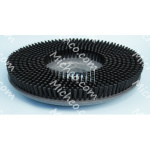 20" brush nylon 1.5" black fill w/lugs