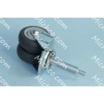 caster dual swivel