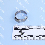 clamp - 1 ear stepless  .787 dia  s
