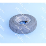 tire assy, foam, hi-dns, grey,2.8/2