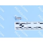 screw, flat hd phil, #10-32 x 0.50"