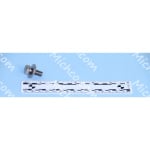 screw, hex, m8 x 1.25 x 20, ss, sem