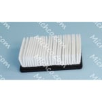 filter, panl, dust, 2.0 x 06.1 x 07