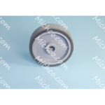 wheel, scrubber, 198mm, w/ taper