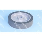 wheel, scrubber, 213mm, w/ taper