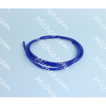 tube, 0.25id 0.38od 76.0l, blu