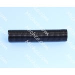 hose, vacuum, 1.25id x 006.5l, blk