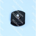 key lock brush jet black