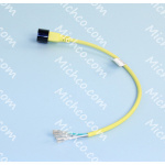 detachable cord male plug us