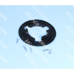 clutch plate, 5-inch diameter, 6 ho
