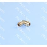 fitting, 1/4" mnpt x 3/8" mjic, 90