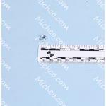 nut, hex, flange, m5, zinc