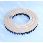 brush assembly solid back